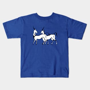 Antelopes Illustration Kids T-Shirt